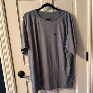 Nike Men's Short Sleeve Blue Tee